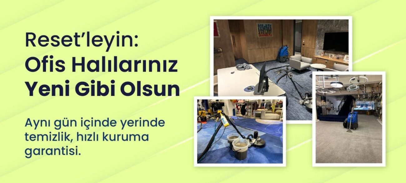 Ofis halısı yıkama hizmeti - profesyonel, hijyenik ve hızlı temizlik çözümleri